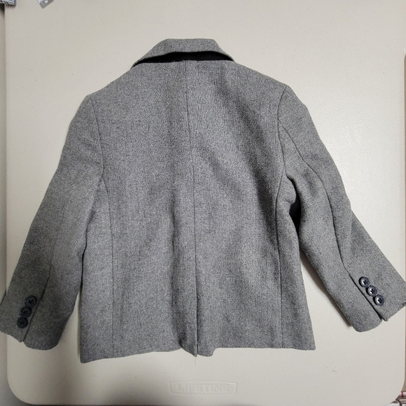 Janie And Jack Boys Wool Blend Blazer Size 3. - Picture 3 of 10